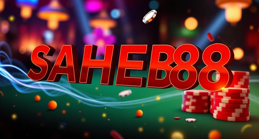 Live dealer streaming tables on SAHEB88 casino